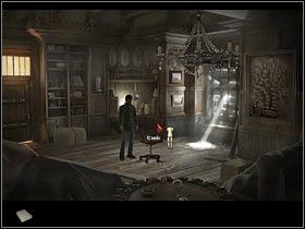 Zdejmij wiszące po prawej prześcieradło i przyjrzyj się drzewu genealogicznemu Gordonów - Rozdział czwarty (1) | Opis przejścia Black Mirror II - Black Mirror II - poradnik do gry