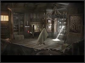 Ten ostatni przerzuć przez belkę nad regałem po lewej - Rozdział czwarty (1) | Opis przejścia Black Mirror II - Black Mirror II - poradnik do gry