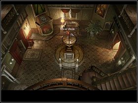 Weź drabinę spod ściany stajni i przystaw ją do studni (zwanej fontanną) po prawej, na czubku której mieści się gniazdo kruka - Rozdział piąty (1) | Opis przejścia Black Mirror II - Black Mirror II - poradnik do gry