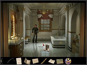 Przejdź do kuchni i spróbuj wziąć imbryk (dzbanek), stojący na kuchence w głębi (na prawo od drzwi do stajni) - Rozdział piąty (2) | Opis przejścia Black Mirror II - Black Mirror II - poradnik do gry