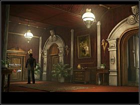 Po scence z Batesem idź po schodach na piętro - Rozdział piąty (2) | Opis przejścia Black Mirror II - Black Mirror II - poradnik do gry