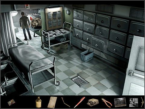 Zwłoki Fullera - znajdują się w kostnicy, w szpitalu w Biddeford, w głębi po lewej - Dodatki (2) | Opis przejścia Black Mirror II - Black Mirror II - poradnik do gry