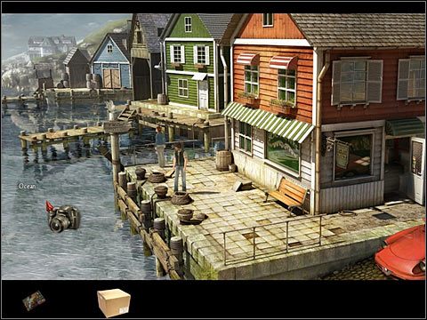 Ocean - przy nabrzeżu obok sklepiku-poczty w Biddeford - Dodatki (3) | Opis przejścia Black Mirror II - Black Mirror II - poradnik do gry