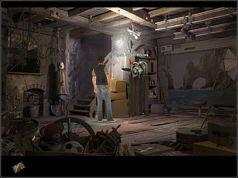 Skrzynka z bezpiecznikami - wisi w piwnicy zakładu fotograficznego Fullera - Dodatki (4) | Opis przejścia Black Mirror II - Black Mirror II - poradnik do gry