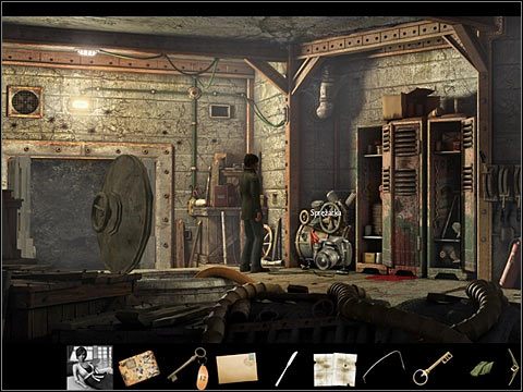 Sprężarka - stoi w bunkrze (w podziemiach Willow Creek), na prawo od wielkich drzwi - Dodatki (4) | Opis przejścia Black Mirror II - Black Mirror II - poradnik do gry