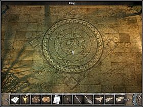 Twoim zadaniem jest ułożenie konkretnego wzoru na reliefie - Plazza Celeste | Wenecja | Chronicles of Mystery Drzewo Życia - Chronicles of Mystery: Drzewo Życia - poradnik do gry