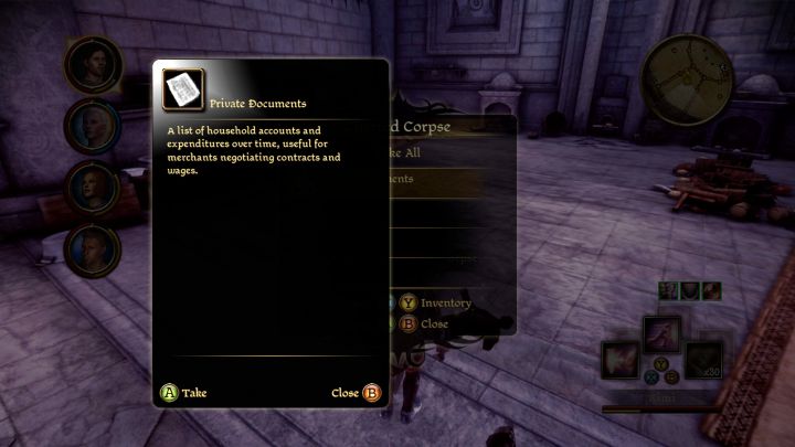 1 - Dragon Age Początek: Jakie zastosowanie mają prywatne dokumenty? - Dragon Age: Początek - poradnik do gry