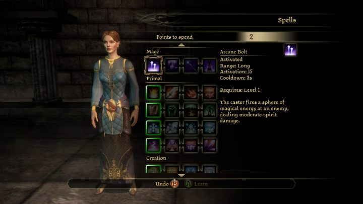 Odblokowanie dostępu do opisanych poniżej specjalizacji opisaliśmy na osobnej stronie Specjalizacje maga - Dragon Age Początek: Zaklęcia i talenty - Dragon Age: Początek - poradnik do gry