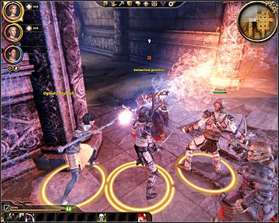 Dopiero przy drugiej serii korytarzy będziesz musiał uważać na nowe pułapki, a mianowicie na wnyki - Dragon Age Początek: Dalijski elf - Obóz Dalijczyków (Prolog) - Zapomniane tajemnice Starożytnych - Dragon Age: Początek - poradnik do gry