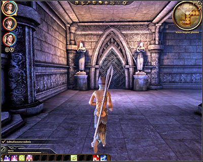 Nie musisz tu (M14, 1) jakoś specjalnie kombinować, a jedynie podchodzić do kolejnych drzwi (M14, 2) - Dragon Age Początek: Więzy krwi i magii - Dragon Age: Początek - poradnik do gry