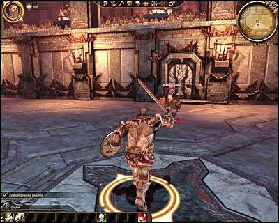 Dla odmiany możesz teraz porozmawiać ze stojącą kawałek dalej Panią Helmi (M16, 5) - Dragon Age Początek: Szlachecka uczta - Dragon Age: Początek - poradnik do gry