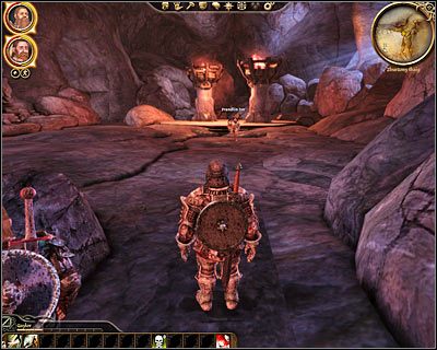 W trakcie eksploracji jaskiń okazjonalnie będziesz wpadał na pająki i głębinowce , niemniej wygrywanie tych starć nie powinno stanowić dużego problemu - Dragon Age Początek: Szlachetna wyprawa - Dragon Age: Początek - poradnik do gry