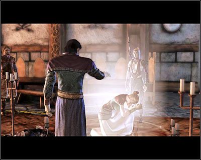 W trakcie rozmowy z Izoldą zgódź się na przeprowadzenie przez Jowana rytuału - Dragon Age Początek: Arl Redcliffe (2) - Dragon Age: Początek - poradnik do gry