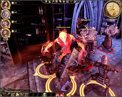 Musisz się pilnować, bo począwszy od tego miejsca będziesz regularnie wpadał na różne odmiany plugawców - Dragon Age Początek: Przerwany krąg (1) - Dragon Age: Początek - poradnik do gry