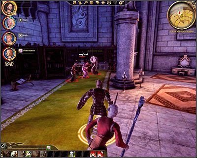 Stopniowo przebijaj się przez kolejne komnaty, dążąc do okrążenia tej centralnej - Dragon Age Początek: Przerwany krąg (1) - Dragon Age: Początek - poradnik do gry