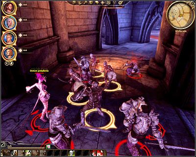 W trakcie eksploracji tego poziomu (M34, 1) wieży musisz uważać na dwóch kolejnych mini-bossów - Dragon Age Początek: Przerwany krąg (1) - Dragon Age: Początek - poradnik do gry
