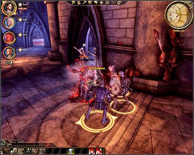 Przy próbie wejścia do głównego owalnego pomieszczenia będziesz musiał stoczyć pojedynek z pełnoprawnym bossem - Plugawcem - Dragon Age Początek: Przerwany krąg (2) - Dragon Age: Początek - poradnik do gry