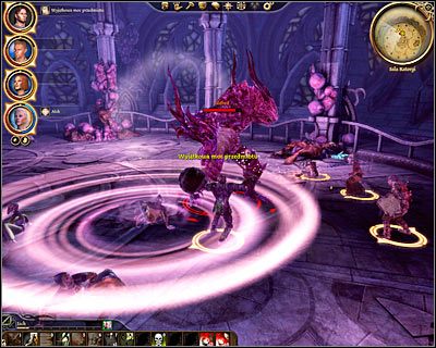 Tu (M40, 3) czeka Cię krótka pogawędka z Uldredem , po czym przystąpisz do walki z jego nieznacznie zmutowaną wersją - Dragon Age Początek: Przerwany krąg (2) - Dragon Age: Początek - poradnik do gry