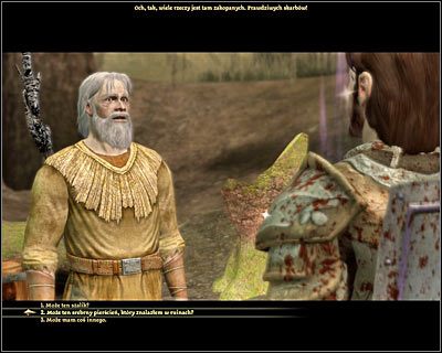 Skradziony przez Pustelnika żołądź możesz odzyskać w sposób pokojowy lub pokonując staruszka w pojedynku (M43, 4) - Dragon Age Początek: Natura bestii (1) - Dragon Age: Początek - poradnik do gry