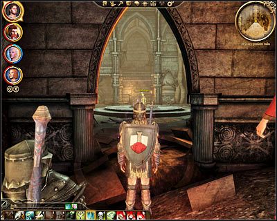Po zakończonej rozmowie skorzystaj z nowo odblokowanego przejścia (M46, 6), znajdującego się na wschód od miejsca pobytu Pani Lasu - Dragon Age Początek: Natura bestii (3) - Dragon Age: Początek - poradnik do gry