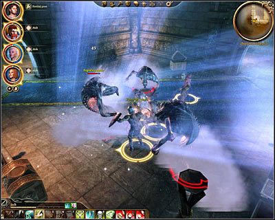 Do kolejnego obszaru świątyni prowadzą dwie ścieżki - wschodnia i zachodnia - Dragon Age Początek: Urna Świętych Prochów (3) - Dragon Age: Początek - poradnik do gry