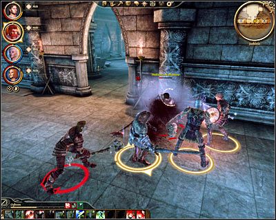 Po znalezieniu się w jaskiniach (M62, 1) Twoim pierwszym obowiązkiem będzie rozprawienie się z mini-bossem - Nadzorcą kultystów (M62, 2) - Dragon Age Początek: Urna Świętych Prochów (3) - Dragon Age: Początek - poradnik do gry