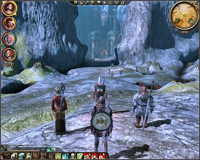Możesz już udać się do przejścia do lokacji [Zburzona świątynia - Szczyt ] (M62, 12) - Dragon Age Początek: Urna Świętych Prochów (4) - Dragon Age: Początek - poradnik do gry