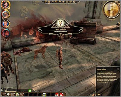 Opis: Zbadaj ciało martwego templariusza - Dragon Age Początek: Poległy templariusz (Lothering) - Dragon Age: Początek - poradnik do gry