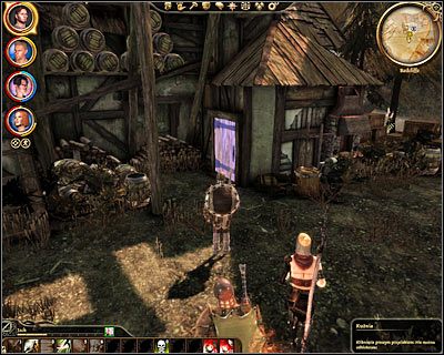 Wybierz się teraz do [Redcliffe - Kuźnia ] (M27, 8) - Dragon Age Początek: Oblężona wioska (Redcliffe) - Dragon Age: Początek - poradnik do gry