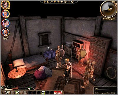 Wybierz się teraz na pierwsze piętro, korzystając z pobliskich drzwi - Dragon Age Początek: Zaginione dziecko (Redcliffe) - Dragon Age: Początek - poradnik do gry