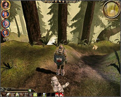 Opis: Na ciężko rannego Deygana (M42, 4) wpadniesz w środkowej części planszy i wcześniej będziesz musiał rozprawić się z grupą wilkołaków - Ranny w lesie | Questy - Las Brecilian | Dragon Age Początek - Dragon Age: Początek - poradnik do gry