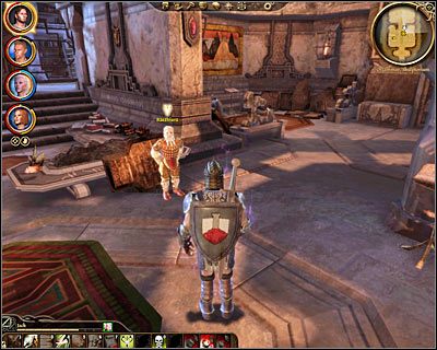 Opis: Brat Burkel (M48, 5) (o ile nie obrazisz jego religii) zwróci się do Ciebie z prośbą o udzielenie pomocy w uzyskaniu zezwolenia na prowadzenie świątyni Stwórcy i w tym celu będziesz musiał porozmawiać z Rzeźbiarzem Wspomnień - Pieśń w głębinach | Questy - Orzammar | Dragon Age Początek - Dragon Age: Początek - poradnik do gry