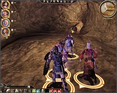 Lokacja ta (M55, 1) na pierwszy rzut oka może przypominać labirynt, ale do celu przez prawie cały czas będzie prowadziła tylko jedna ścieżka - Książęca łaska - pierwsze zadanie | Questy - Orzammar | Dragon Age Początek - Dragon Age: Początek - poradnik do gry