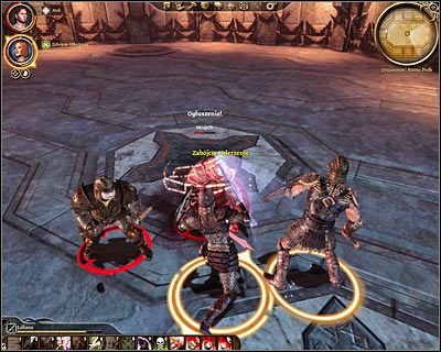 Czwarta walka zaoferuje pewne urozmaicenie, a to dlatego, że do bitwy staną pary - Zaufanie lorda - pierwsze zadanie | Questy - Orzammar | Dragon Age Początek - Dragon Age: Początek - poradnik do gry