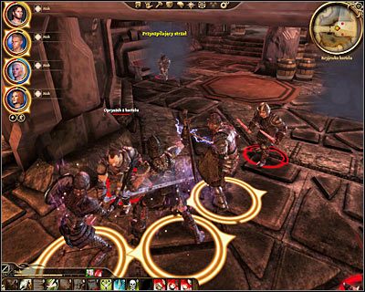 Niezależnie od wybranych opcji dialogowych doprowadzisz do walki z Jarvią i podległymi jej opryszkami (M50, 5) - Kryjówka Jarvii | Questy - Orzammar | Dragon Age Początek - Dragon Age: Początek - poradnik do gry