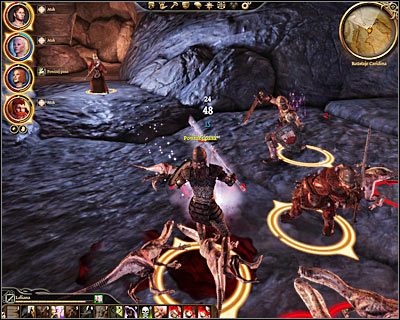 Wybranie wschodniej ścieżki oznaczałoby z kolei staczanie licznych bitew z głębinowcami - Patronka swego rodu (1) | Questy - Orzammar | Dragon Age Początek - Dragon Age: Początek - poradnik do gry