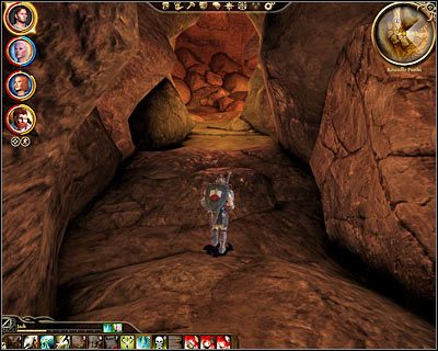 Możesz już skorzystać z wyjścia znajdującego się za pokonanym bossem (M58, 16) - Patronka swego rodu (4) | Questy - Orzammar | Dragon Age Początek - Dragon Age: Początek - poradnik do gry