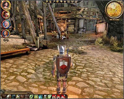 Opis: Wyjdź z posiadłości i z mapy Denerim wybierz nową lokację - [Denerim - Elfie obcowisko ] (M66, 1) - Dragon Age Początek: Wzburzenie w obcowisku (Denerim) - Dragon Age: Początek - poradnik do gry