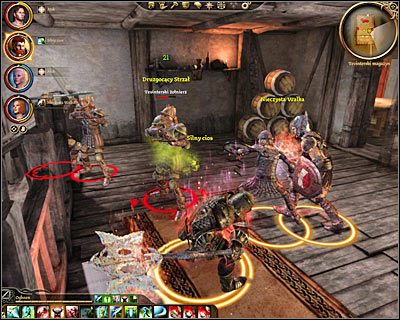 Do walki z Caladriusem (M68, 8) najlepiej doprowadzić już po pozbyciu się Devery (M68, 7), a to dlatego, że nie weźmie ona wtedy udziału w bitwie - Dragon Age Początek: Wzburzenie w obcowisku (Denerim) - Dragon Age: Początek - poradnik do gry