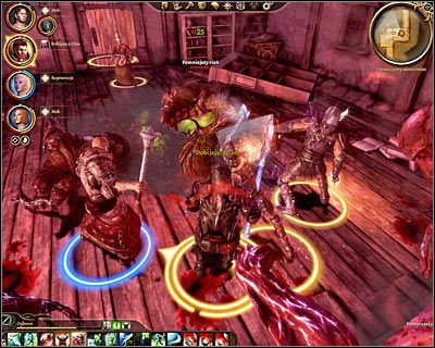 Teraz będą się tu pojawiały pomniejsze cienie i największym problemem będzie ich duża ilość - Dragon Age Początek: Czyhający w mroku (Denerim) - Dragon Age: Początek - poradnik do gry