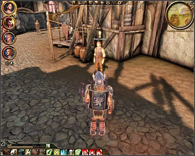 Opis: Na Slima (M64, 19) wpadniesz dopiero po tym jak Twoja główna postać zainwestuje co najmniej jeden punkt w rozwój umiejętności kradzieży kieszonkowej oraz otwierania zamków - Dragon Age Początek: Fala przestępstw (1) (Denerim) - Dragon Age: Początek - poradnik do gry