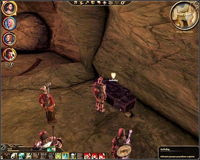 Powróć teraz do bramy, przy której stał jeden z ogrów i użyj dopiero co pozyskanego klucza do jej otwarcia - Martwa kasta | Questy - Orzammar | Dragon Age Początek - Dragon Age: Początek - poradnik do gry