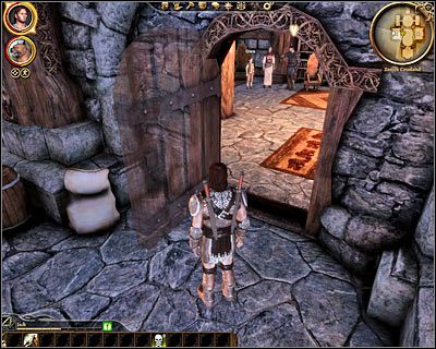 Docelowo musisz dotrzeć do niewielkiego pomieszczenia oznaczonego jako [Zamek Cousland - Pokój Fergusa ] (M15, 6) - Dragon Age Początek: Zadanie ojca - Dragon Age: Początek - poradnik do gry