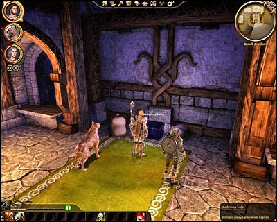 Docelowo musisz dotrzeć do [Zamek Cousland - Posterunek straży ] (M15, 11) - Dragon Age Początek: Skarbiec Couslandów - Dragon Age: Początek - poradnik do gry