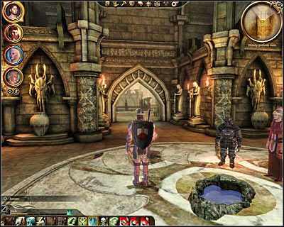 Jeżeli wykonałeś wszystko zgodnie z planem otworzy się pobliska brama, a Ty zakończysz oficjalnie ten quest - Obrzęd elfów | Questy - Las Brecilian | Dragon Age Początek - Dragon Age: Początek - poradnik do gry