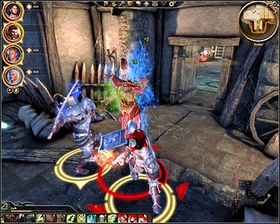 Otwórz drzwi do północnego pomieszczenia, czyli do świetlicy (DLC2, 2) - Szczyt wojownika (1) | DLC - Twierdza Strażnika | Dragon Age Początek - Dragon Age: Początek - poradnik do gry