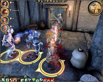 Zbadaj notatkę leżącą na stole i wejdź do zachodniego pomieszczenia (koszary) - Szczyt wojownika (1) | DLC - Twierdza Strażnika | Dragon Age Początek - Dragon Age: Początek - poradnik do gry