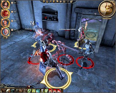 Po wygranej bitwie załączy się rozmowa z Levim , którego możesz poinformować o tym, że Szarzy Strażnicy nie stronią od magii krwi - Szczyt wojownika (2) | DLC - Twierdza Strażnika | Dragon Age Początek - Dragon Age: Początek - poradnik do gry