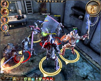 W trakcie rozmowy z opętaną przez demona Sophią możesz się zachować na trzy sposoby - Szczyt wojownika (2) | DLC - Twierdza Strażnika | Dragon Age Początek - Dragon Age: Początek - poradnik do gry