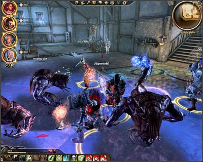 W sumie do pokonania będą cztery grupy potworów - Szczyt wojownika (2) | DLC - Twierdza Strażnika | Dragon Age Początek - Dragon Age: Początek - poradnik do gry